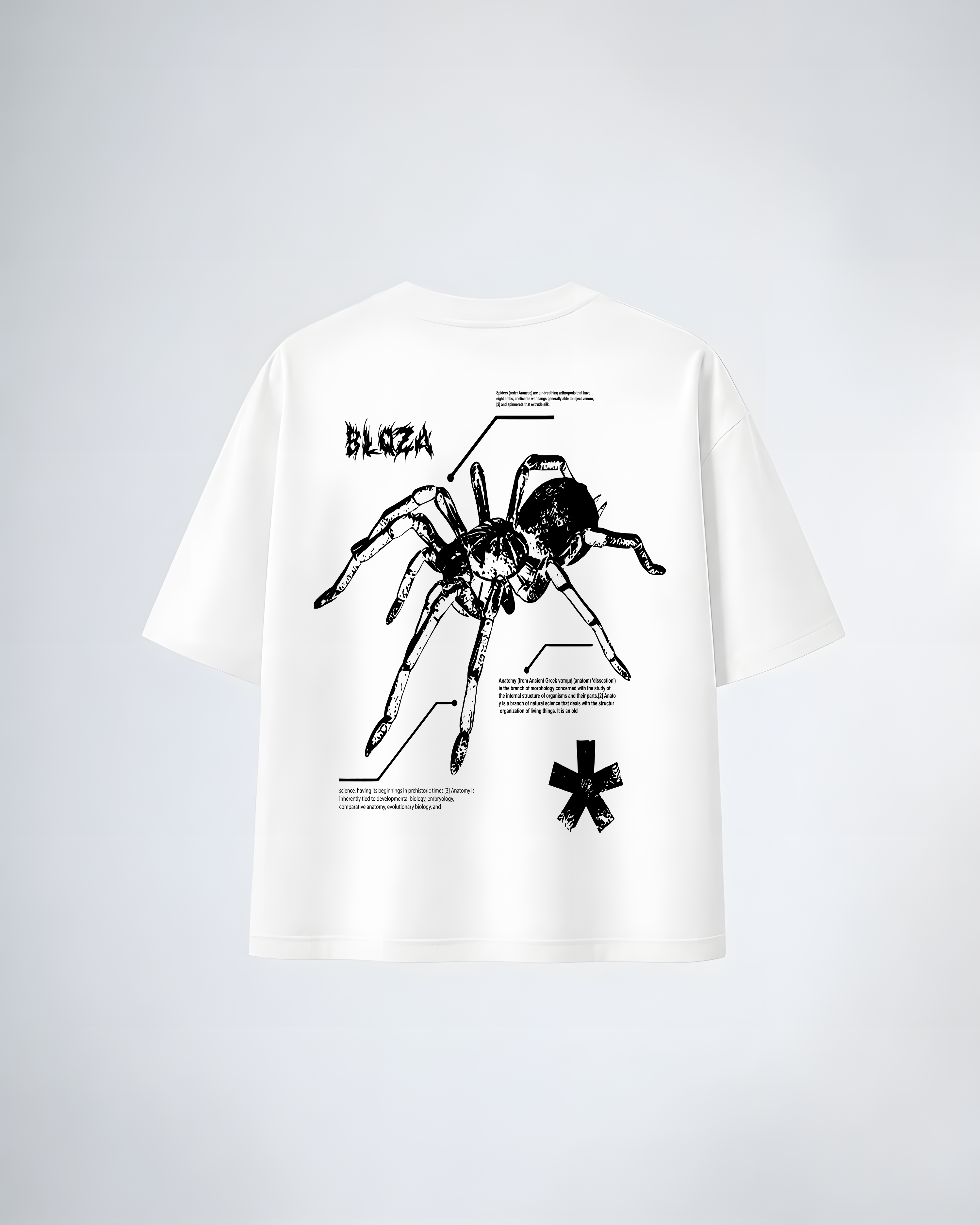 Spider DropShoulder T Shirt