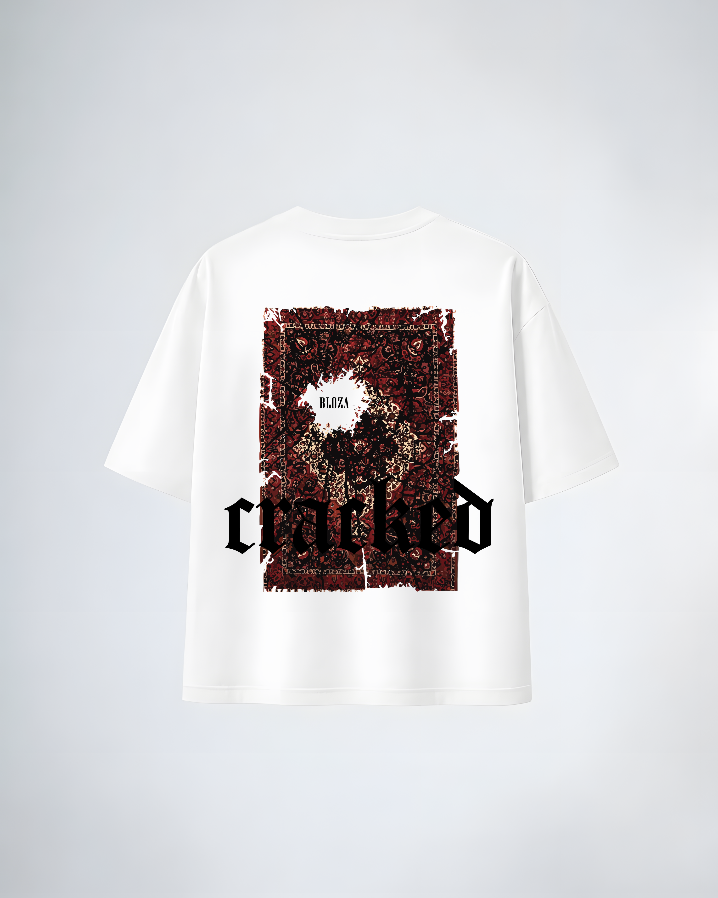 Cracked DropShoulder T Shirt